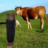 Cheval bétail grattoir animaux grattoirs vache brosse pleine Silicone brosse de Massage Kit doux et ferme démangeaisons soulagement chèvre brosse