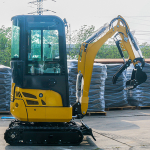 Mini-excavatrice Garden Ranch de 1,8 tonne, moteur certifié CE, excavatrice de construction - Product Image 1