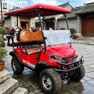 Carrito de Golf Eléctrico Todoterreno 4x4 Popular con Motor de 5KW, Gran Autonomía, para Transporte en Resorts - Product Image 1