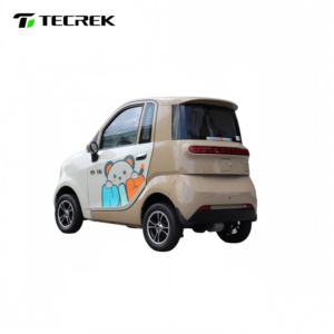 אופניים חשמליים סגורים בעלי 4 גלגלים להובלת נוסעים ומטען, טקרק, מיקרו רכב חשמלי דו-מושבי, 3000 וואט, טווח נסיעה 90 ק\\\"מ - Product Image 5