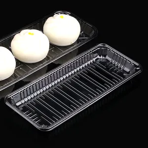 Boxes Packaging Tray Transparent Blister PET Plastic Food For Fresh Fruits And Vegetables Accept