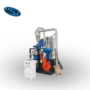 PP PE PVC ABS PC PET plastic pulverizer PVC PET EVA LDPE Recycling Machine miller for powder