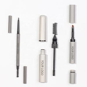 Kits de sourcils imperméables <span class=keywords><strong>avec</strong></span> Logo Gel <span class=keywords><strong>crayon</strong></span> Transparent <span class=keywords><strong>avec</strong></span> pinceau pochoir ensemble de pommade de levage pour sourcils baume Vegan - Product Image 6