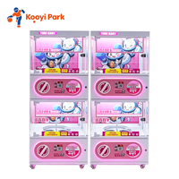Distributeur automatique de capsules Gashapon à double couche, à monnayeur, pour centres commerciaux et parcs d'attractions (FEC)