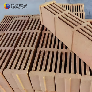 Ongsheng-ladrillos de arcilla refractaria perforada, <span class=keywords><strong>ladrillo</strong></span> de fuego de 19 <span class=keywords><strong>agujeros</strong></span> - Product Image 3