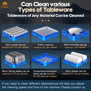 110 В/220 В, высококачественный умный мини-подсчетчик, коммерческая посудомоечная машина, ресторан для дома и коммерческого использования - Product Image 5