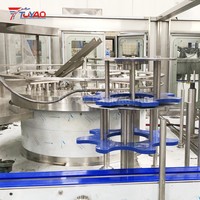 Machine automatique A-Z haute productivité pour bouteilles PET 500ml/1L (18000 bouteilles/heure) avec moteur PLC pour ligne de production d'eau pure