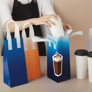 Vente en gros de sac isotherme à emporter pour garder le froid LOGO imprimé personnalisé sac isotherme souple écologique sacs non tissés isolés colorés - Product Image 3