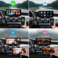 CarPlay/Android Auto sans fil, GPS portable, écran tactile multimédia 12,3'' pour Mercedes-Benz NTG5.0 GLA/CLA/GLC W205