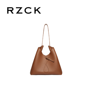 Rzck กระเป๋าหนัง PU สำหรับผู้หญิง, กระเป๋าแฟชั่นนาฬิกาทรายสีดำของแท้จากกวางโจวกระเป๋าถือสุดน่ารักทันสมัยสำหรับมหาวิทยาลัยหรูหรา - Product Image 1