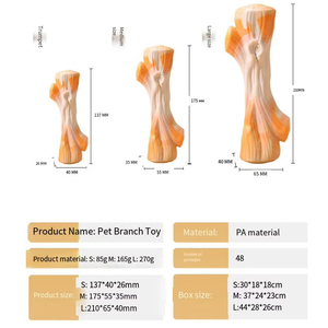 मध्यम बड़ी नस्ल कुत्तों के लिए पर्यावरण के अनुकूल नायलॉन बैर्क चउ खिलौना दांत स्वास्थ्य राहत और आक्रामक चबाने वाले सुरक्षित टिकाऊ - Product Image 6