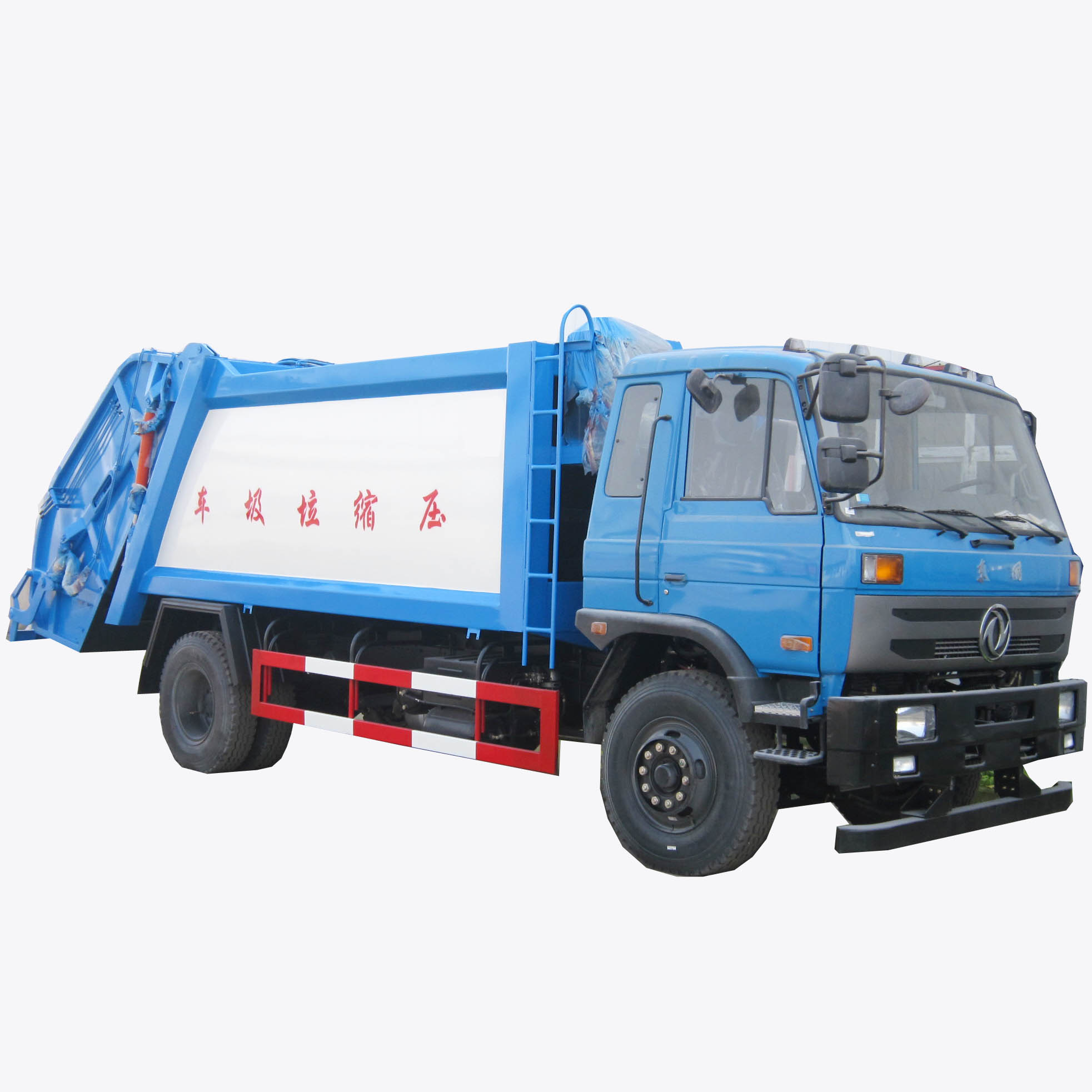 8 тонн мусоровоз с гидравлический погрузочный ковш для санитарно промышленности мусоровоз