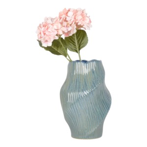 Vaso in Ceramica Ondulato Scultoreo, Vaso Moderno Scanalato per Fiori, Decorazione per Soggiorno e Camera da Letto - Product Image 3