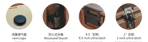 Dispensador de bebidas con aislamiento moderno de 9.4L, duradero, PE, PC, inyección de plástico, técnicas, Rectangular, estilo americano, hotel, <span class=keywords><strong>restaurante</strong></span> - Product Image 4