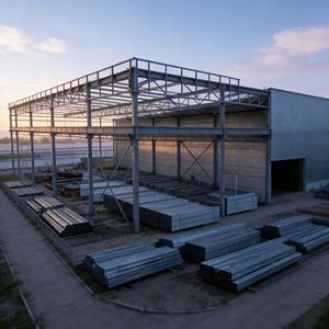 Oficina de Aço de Alta Resistência com Montagem Rápida e Tamanho Personalizado para Uso Industrial - Product Image 2