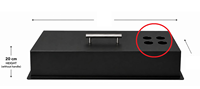Couverture de protection pour grill pour réchauffer les aliments