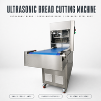 Machine à snacks électrique à ultrasons Wanlisonic en acier inoxydable avec écran tactile, haute sécurité pour couper gâteaux, pains et aliments variés