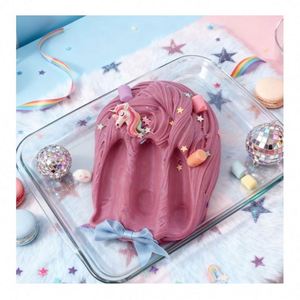 Slime Premium Esponjoso Hecho a Mano, Paquete de Decoración con Purpurina Colorida, Juguete Educativo de Plastilina DIY para Niños - Product Image 4