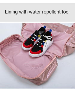 Bolsa multifuncional para ejercicio, yoga y fitness, ligera, para guardar artículos, con separación para ropa seca y mojada, ideal para viajes. - Product Image 4