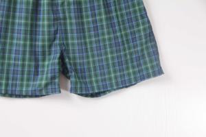 Offre Spéciale hommes boxeurs ceinture élastique Shorts coton Plaid rayé lâche troncs hommes tissé Shorts Boxer - Product Image 6