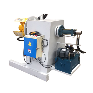 Machine automatique motorisée de déroulage haute performance pour tôles métalliques, vitesse d'alimentation 20 m/min, largeur de matériau max. 200 mm, <span class=keywords><strong>brevet</strong></span>ée - Product Image 2