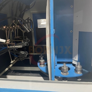 Machine de <span class=keywords><strong>sablage</strong></span> rotative automatique Bonr Machinery avec moteur PLC, pompe silencieuse, moteur de polissage, personnalisable, 8 pistolets de pulvérisation - Product Image 3