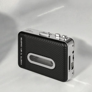 Convertidor de Casete a MP3 de Alta Fidelidad, Reproductor de Casete USB Estilo Walkman, Grabador de Audio <span class=keywords><strong>Digital</strong></span> con Reverso Automático para Aprendizaje - Product Image 1