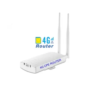 Industriële Grade Twee Poort Cpe Router Met Waakhond Anti-Surge Draadloze Kaart Netwerk Poort CAT4 Relais Draagbare Mobiele 4G Router