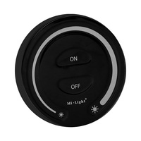 FUT087 Mi Light Miboxer Blanc Noir LED Contrôleur Smart LED Gradateur 2.4G Sans Fil Ajuster La Luminosité Télécommande