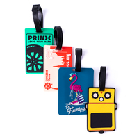 Etiqueta de Equipaje Personalizada de Goma, Silicona o PVC, con Logotipo y Nombre Personalizados, para Bolsas de Viaje