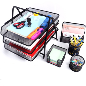 Foska a buon mercato acciaio laccato forte e spessa maglia metallica forniture <span class=keywords><strong>da</strong></span> ufficio <span class=keywords><strong>da</strong></span> tavolo organizzatore Multi-funzione porta penne <span class=keywords><strong>da</strong></span> ufficio - Product Image 1