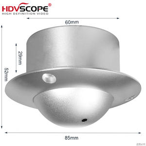 Telecamera UFO Metal <span class=keywords><strong>Dome</strong></span> Starlight 2.0MP 0.001Lux Bassa Illuminazione AHD/TVI/CVI/CVBS 4in1 con Obiettivo Supercone <span class=keywords><strong>Pinhole</strong></span> da 3.7mm - Product Image 3