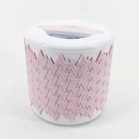 Rouleau de yoga en caoutchouc portable, ferme, en mousse, avec réglage télescopique, design pliable pour les voyages, la maison et les séances d'entraînement en salle de sport