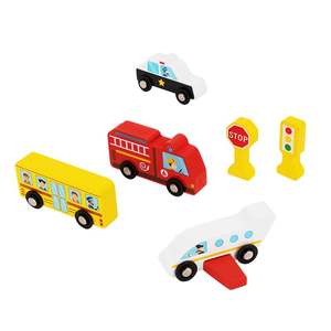 2025 nuevos juguetes de madera para niños, bloques de construcción de bloques de ciudad, juguetes educativos para niños, bloques numéricos - Product Image 4