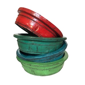 Lavabo décoratif en <span class=keywords><strong>bois</strong></span> peint à la main de style vintage, reproduction d'antiquités chinoises - Product Image 1