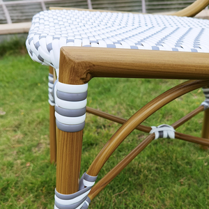 ZUOAN OEM <span class=keywords><strong>เก้าอี้</strong></span>สตูลบาร์สูงสำหรับเด็ก,<span class=keywords><strong>เก้าอี้</strong></span>รับประทานอาหารทำจากหวายฝรั่งเศสสไตล์อเมริกัน - Product Image 4