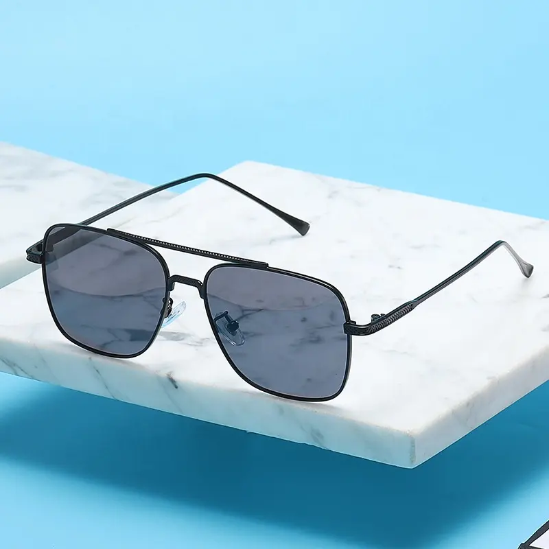 2022 Factory Cheap Polarized Classic PC and TR Sunglasses Men's Sports Custom Logo Square Men's Sunglasses