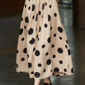 กระโปรงสปริงทรงหลวมลดราคาสุดฮอต แฟชั่นทันสมัยสำหรับออฟฟิศ สไตล์ลำลอง ระบายอากาศได้ดี ผลิตจากผ้าลินิน สำหรับผู้หญิง - Product Image 5