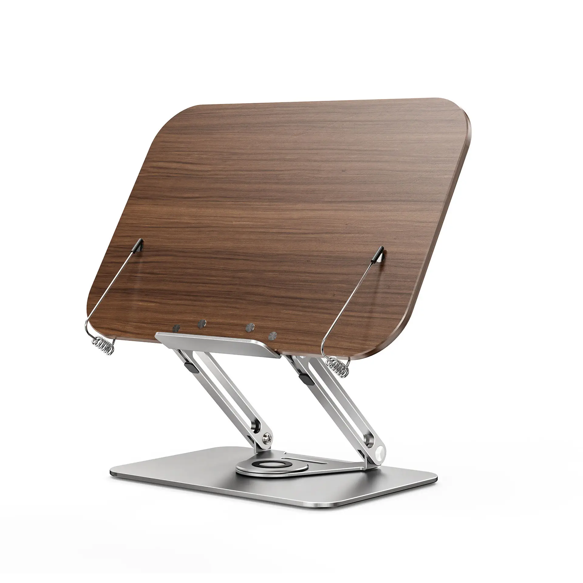 Jiesen Wholesales Wooden Made Adjustable Desk Table Laptop Tablet Stand Mount Bracket Reading Accessories