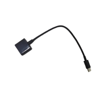Cable Adaptador USB-C Tipo C de 30 Pines YANGTSE CJY219 para iPhone y iPad, 20CM, Negro, Conductor de Cobre Puro, Carga Rápida y Transferencia de Datos