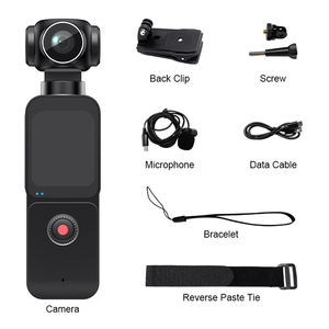 ปรับแต่งกล้องวิดีโอบล็อกแบบพกพาพร้อมระบบกันสั่น Gimbal ความละเอียด 5K 75MP หน้าจอสัมผัส 1.69 นิ้ว ป้องกันการสั่นไหว สำหรับกีฬา C - Product Image 6
