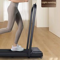 Cintas de correr portátiles con control remoto, pantalla LED, plataforma para caminar debajo del escritorio, 3 en 1 para el hogar/oficina
