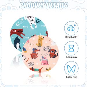 Cubiertas de <span class=keywords><strong>Sensor</strong></span> con Logotipo Personalizado, 40 Unidades, para <span class=keywords><strong>Libre</strong></span> 2/3, Diseño de Perro/Gato, Impermeables, Resistentes al Sudor, Parches Adhesivos para CGM, Venta al Por Mayor, 5 Diseños - Product Image 3