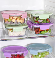 Four à micro-ondes Ustensiles de cuisine en verre borosilicaté plat de cuisson