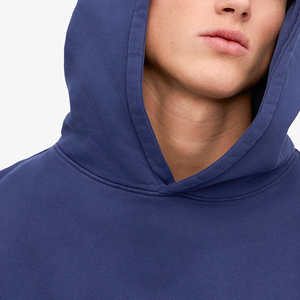 Sweat à capuche unisexe personnalisé en coton pull lourd surdimensionné Streetwear de haute qualité sweats en vrac hommes femmes Logo imprimé - Product Image 4