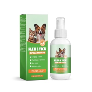 <span class=keywords><strong>Protection</strong></span> Premium pour Animaux de Compagnie : Spray Anti-Puces <span class=keywords><strong>et</strong></span> Tiques à Action Rapide, Sans Alcool, pour Chiots <span class=keywords><strong>et</strong></span> Chatons – Sûr, Écologique, Soin Quotidien pour Animaux - Product Image 1