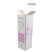 Boîte en papier personnalisée en gros, imprimée en couleur, pour diffuseur de parfum d'ambiance 100 ml, emballage de parfum d'intérieur