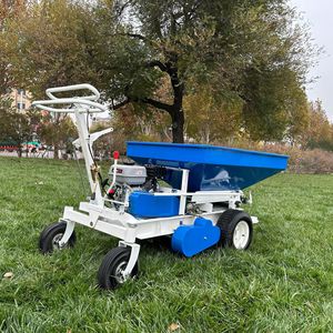 Esparcidor de Fertilizante Seco Autopropulsado con Mecanismo de Doble Disco Giratorio <span class=keywords><strong>para</strong></span> una Distribución Uniforme en <span class=keywords><strong>Césped</strong></span>, Pasto y Campos de Golf - Product Image 1