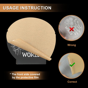 Lámpara islámica musulmana romántica recuerdo 3D chico LED noche luz 7 colores cambio remoto USB Mubarak decoración del hogar - Product Image 4