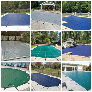 Cubierta de Seguridad para Piscinas Enterradas, de Malla de PP de Alta Calidad, Resistente a la Carga, de PVC, para Niños - Product Image 6